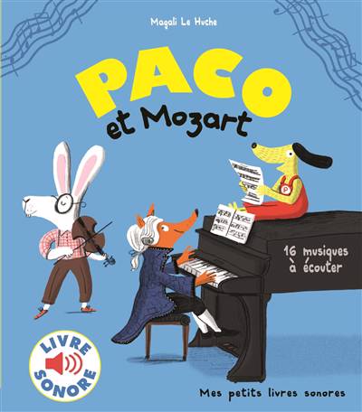 livre sonore paco et mozart FRA