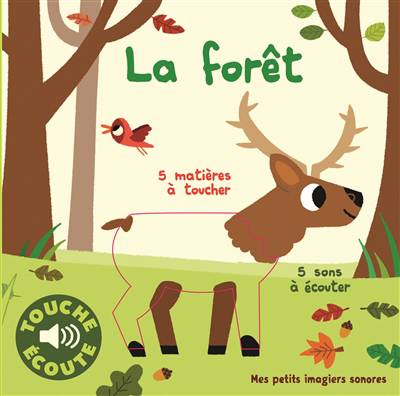 livre sonore la forêt FRA