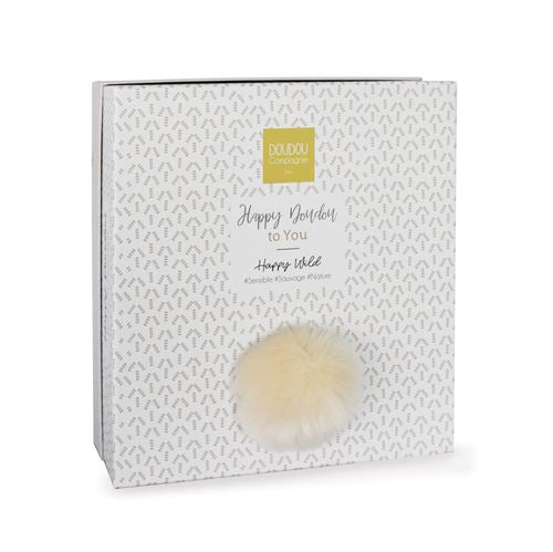 knuffel konijn - happy wild 25CM