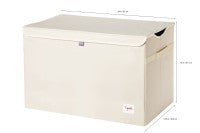 valise jouet hippopotame - coffre à jouets hippopotame