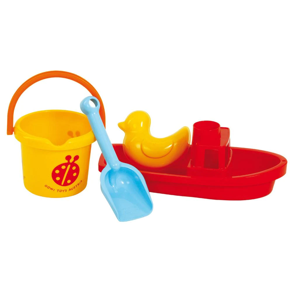 zand set boot - set de sable bateau