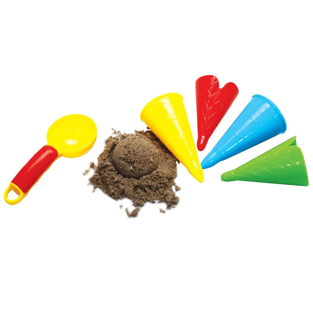 zandvorm ijsjes - moule de sable glaces