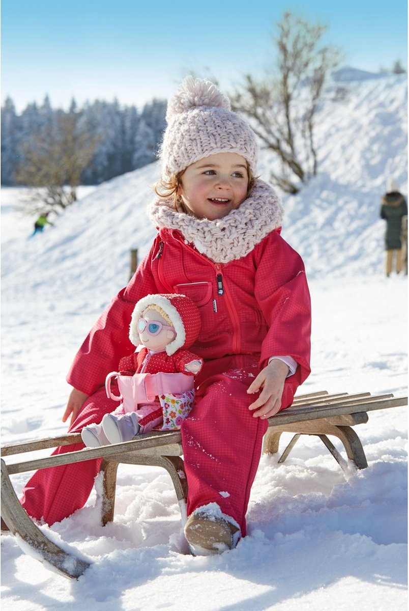 poppen fietsstoeltje bloemenweide - siège-vélo pour poupée champ des fleurs
