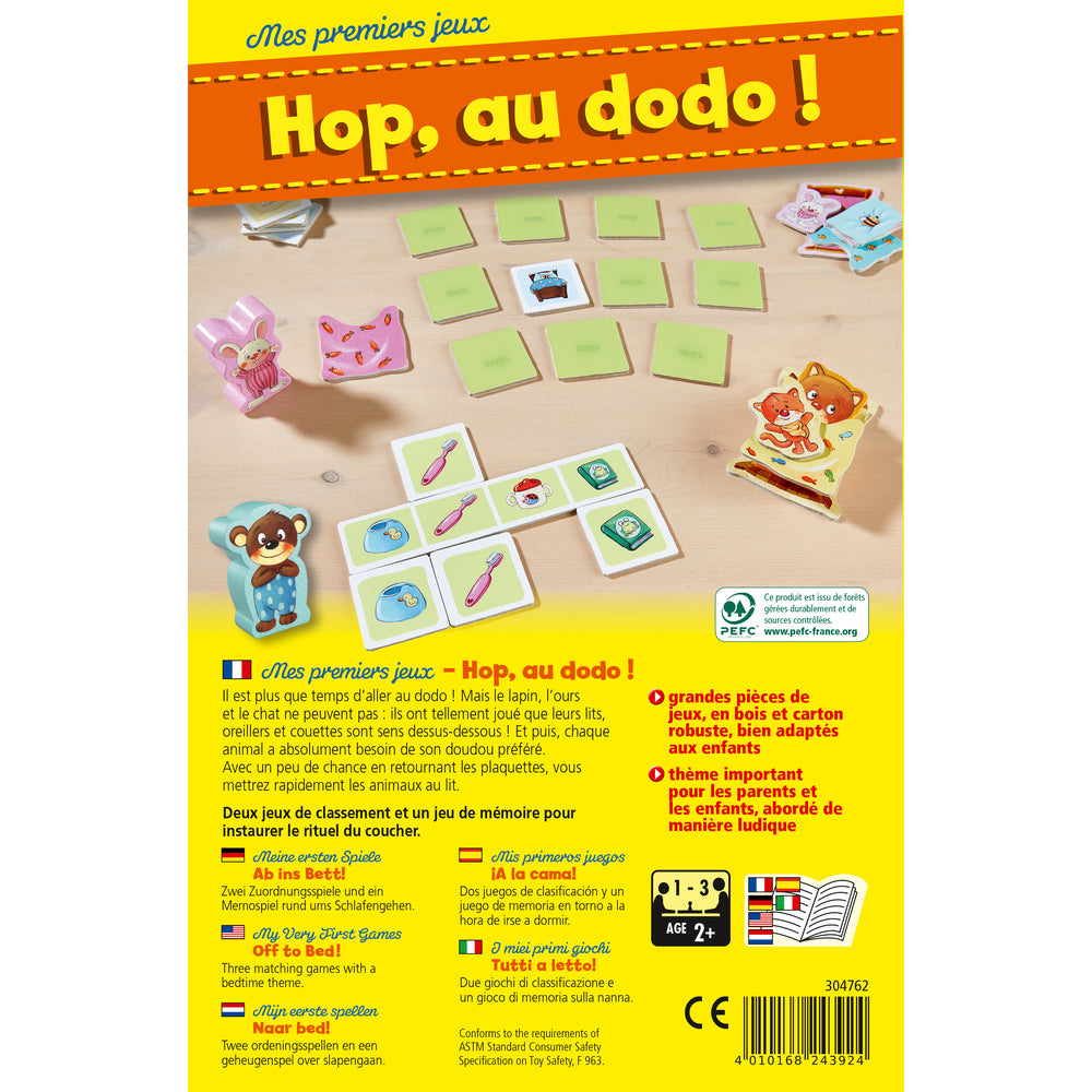 Hop, au dodo ! - mes premiers jeux FRA
