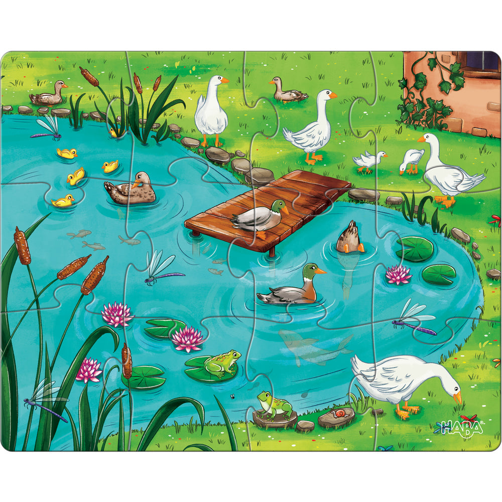 set van 3 puzzels boerderijdieren - set de 3 puzzles animaux de la ferme