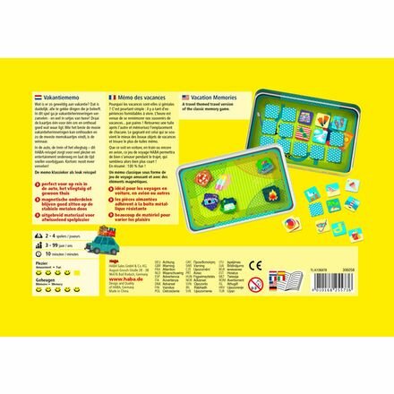 vakantie memo magnetisch NED