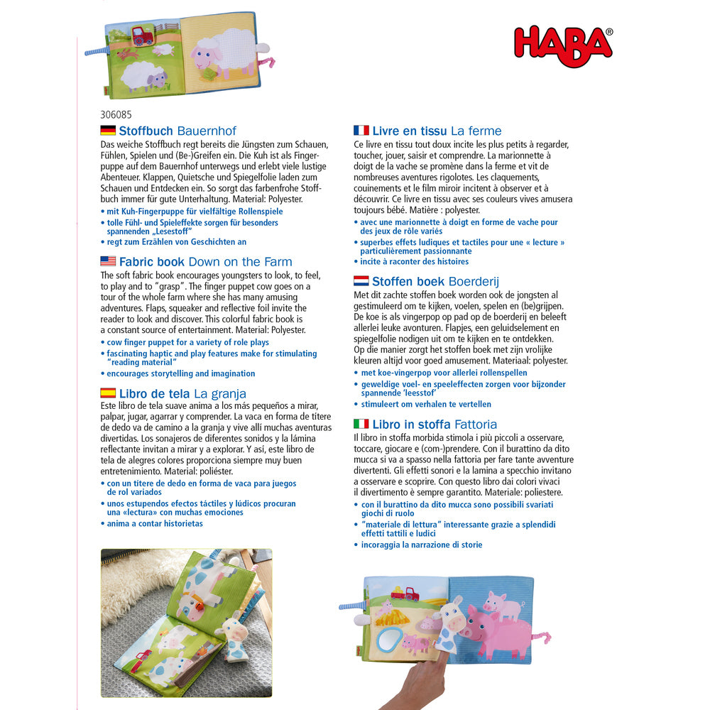 stoffen boekje boerderij