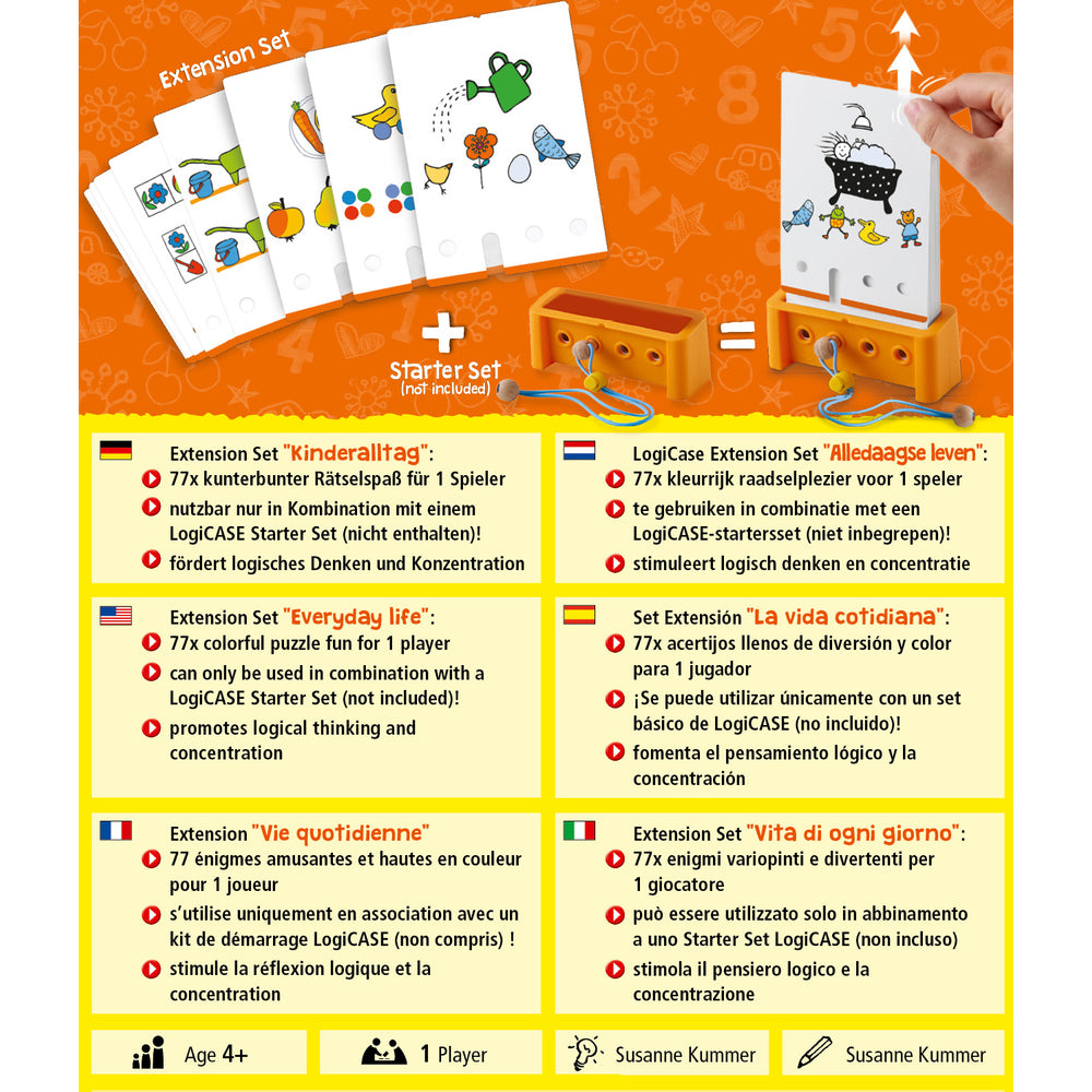 set d'extension logique vie quotidienne 4 ans - set d'extension la vie quotidienne NED FRA DEU ENG