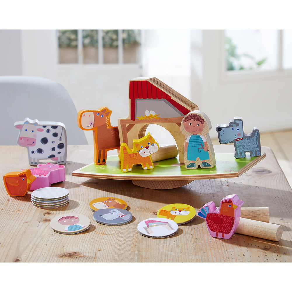 stapelspel boerderij - Jeu d'empilage la ferme