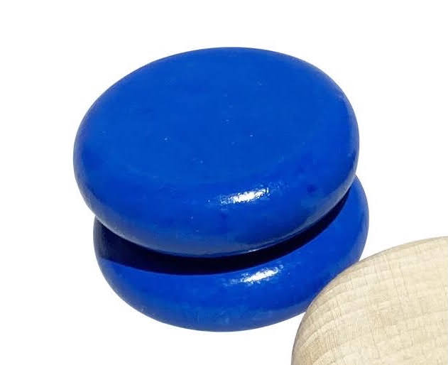 jojo hout effen felle kleur /st