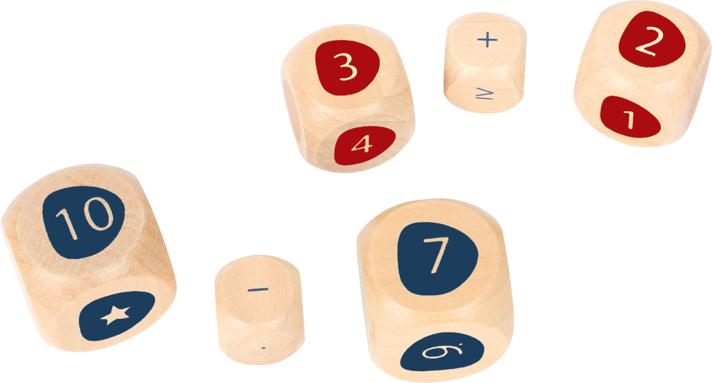 reken dobbelstenen set - set de dès de calcul educate