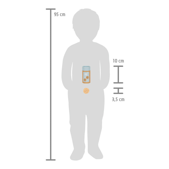 prins-koekjes in hout - biscuits prince en bois