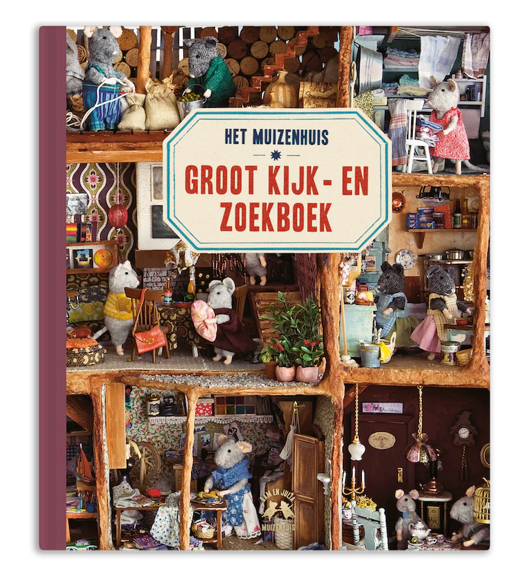 boek het muizenhuis groot kijk- en zoekboek