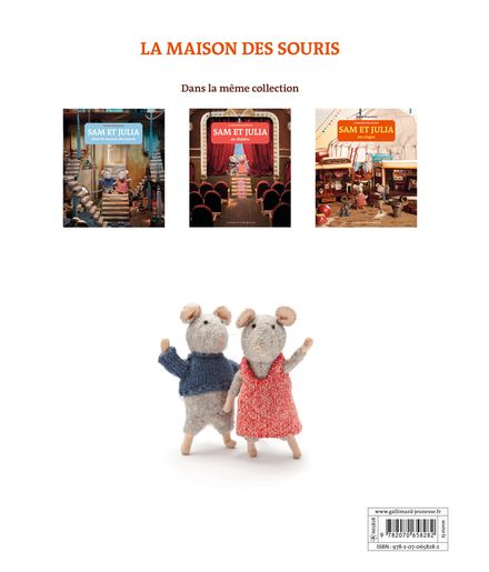 livre la maison des souris Sam et Julia à la fête foraine FRA