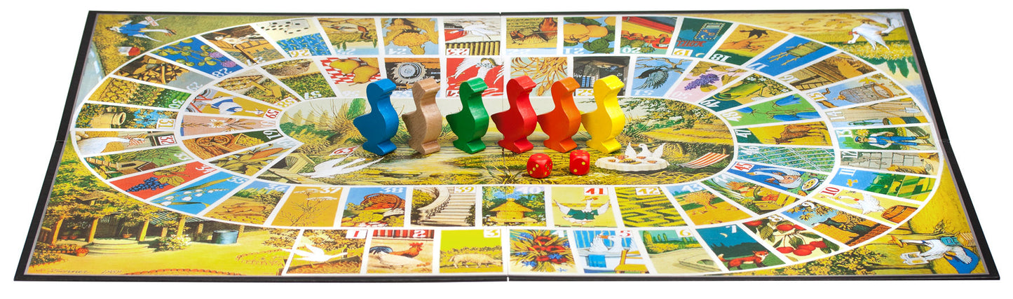 ganzenbord in groot formaat