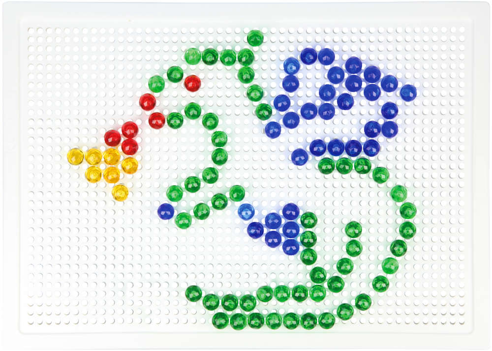 insteek-mozaïek transparant 10mm- set van 260 st