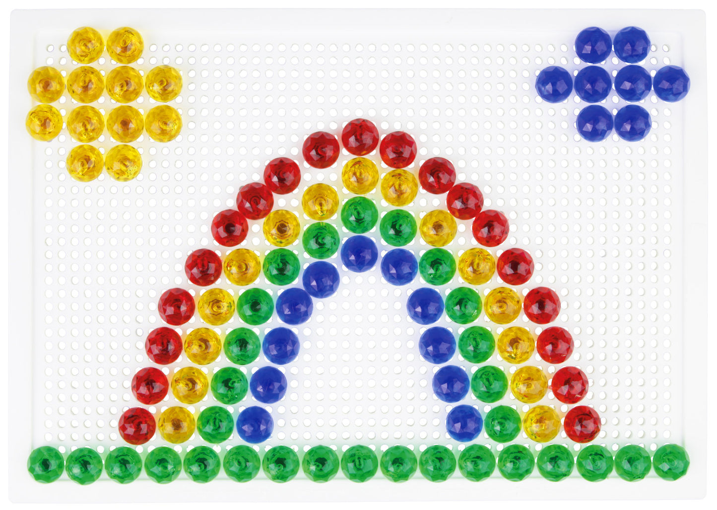 insteek-mozaïek transparant 15mm- set van 120 st