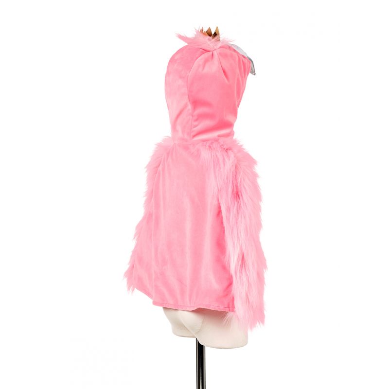 verkleedset cape baby flamingo