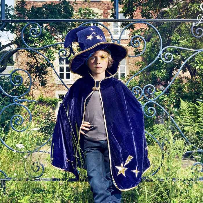 verkleedset tovenaarshoed david - chapeau de sorcier david