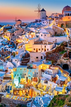 Puzzel Santorini lights 1000pc