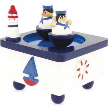 muziekdoos matrozen - boîte à musique aux marins