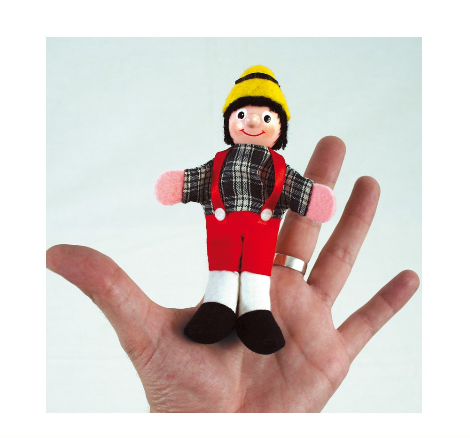 marionnettes à doigt set 12 pièces