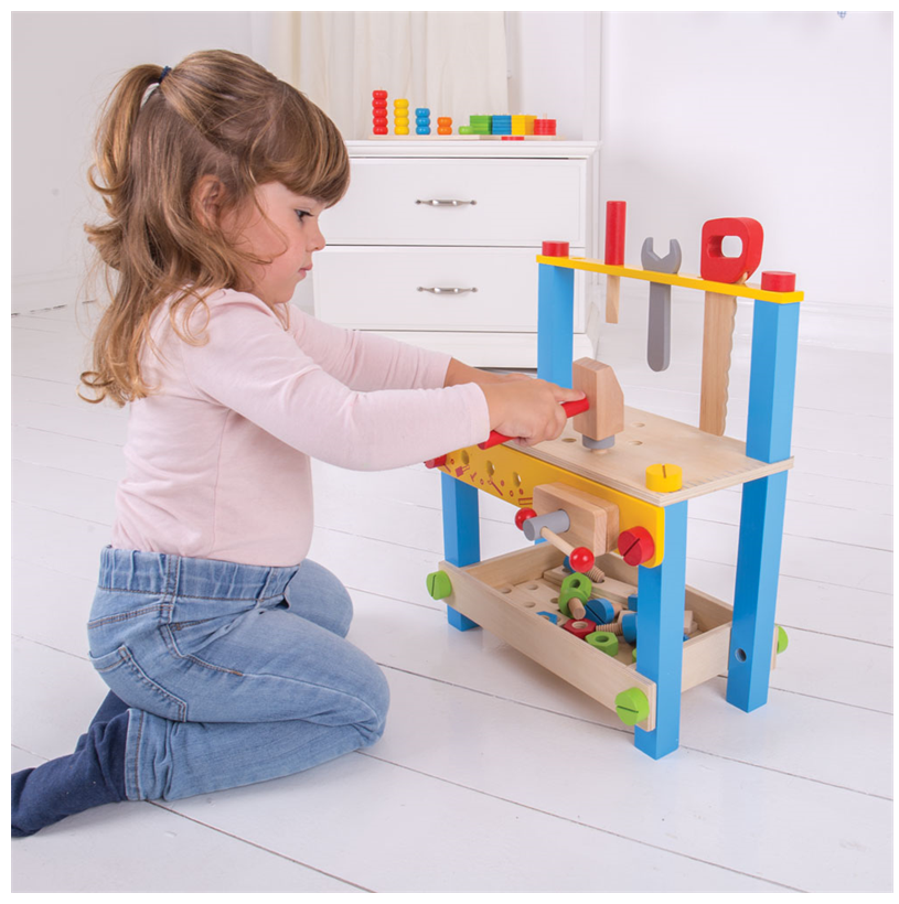 Werkbank monteren, un établi à monter