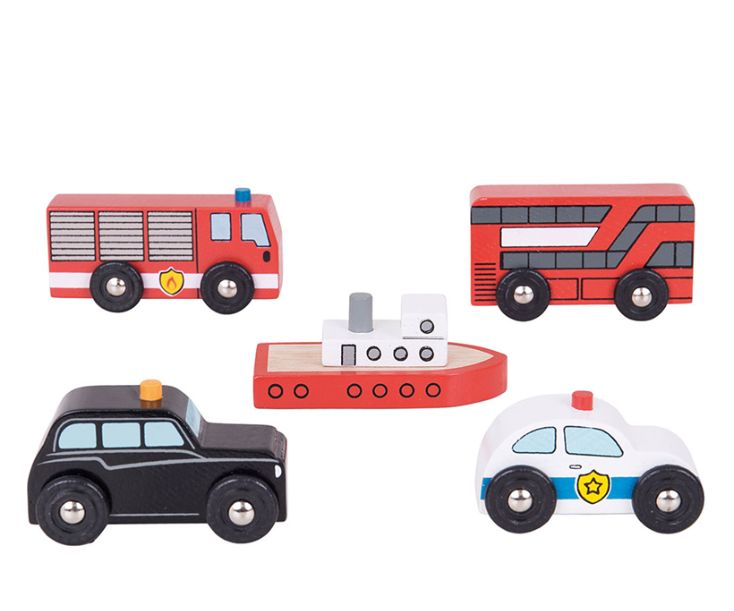 auto set van Bigjigs