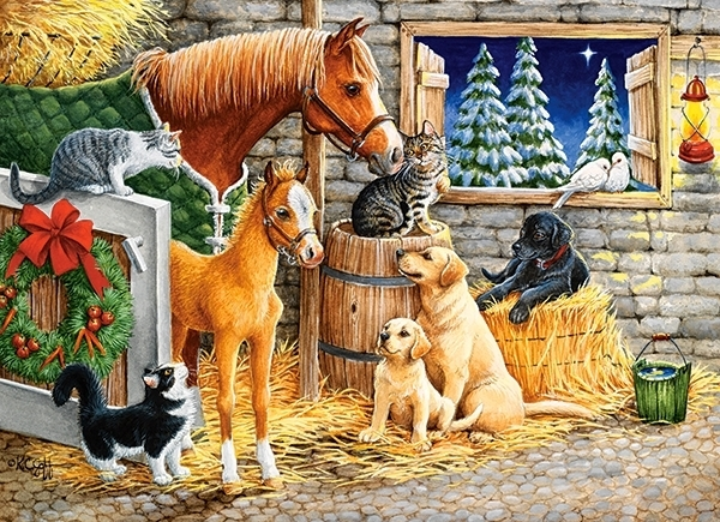 Puzzel gathering friends 300pc