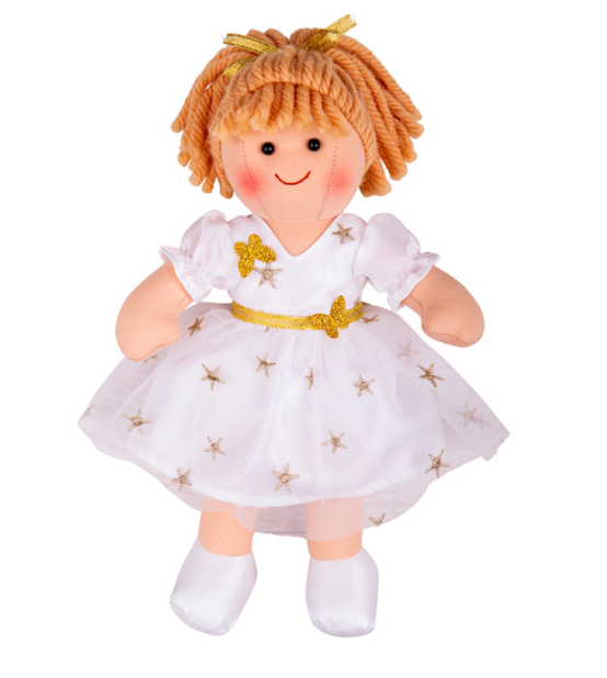 Pop in stof Charlotte S, poupée en tissu Charlotte S