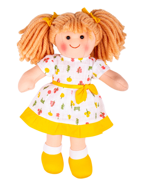 Pop in stof Zoe S, poupée en tissu Zoe S