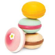 houten macarons en bois 4pc