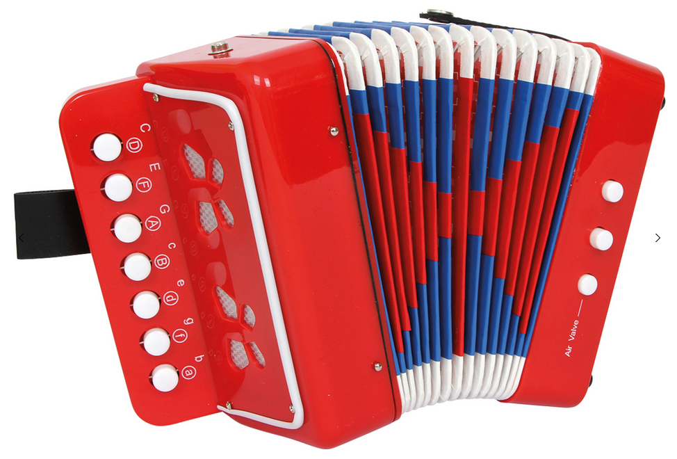 accordeon rood