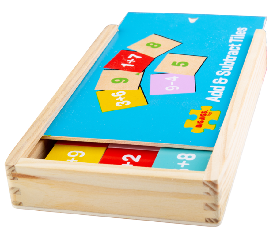 rekentafels in doos - les tables de calcul en boîte