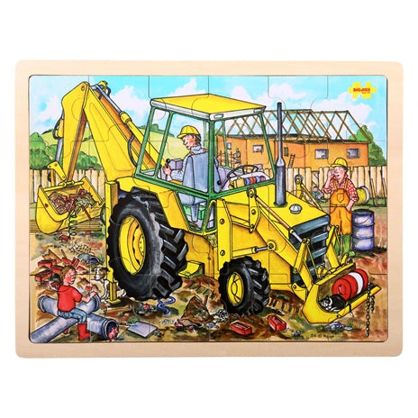 puzzel Kraanwagen 24 stuks - puzzle grue 24 pièces