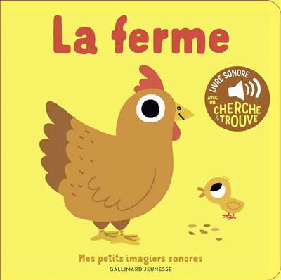 livre petits imagiers sonores la ferme FR