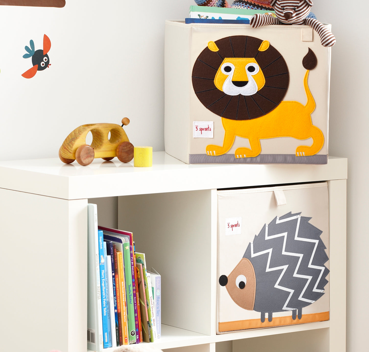 speelgoedbox leeuw - boîte à jouets lion