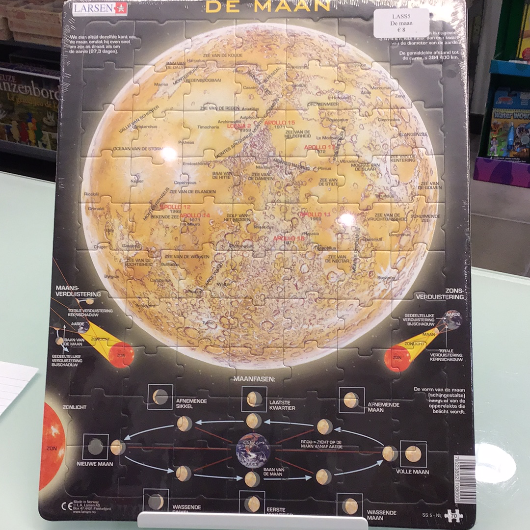 puzzle la lune 70 pièces - NED