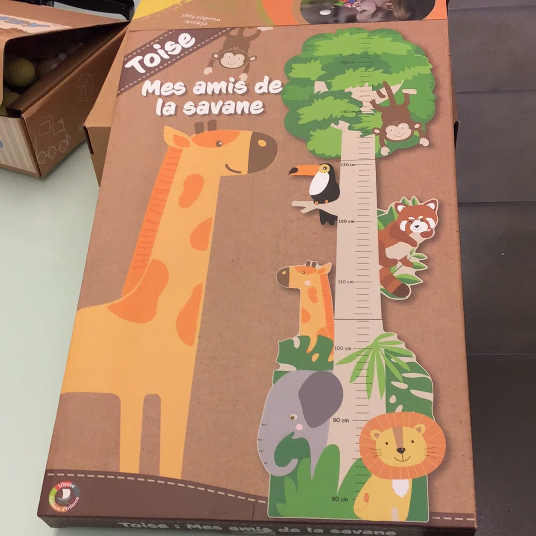 Courbe de croissance pour la savane