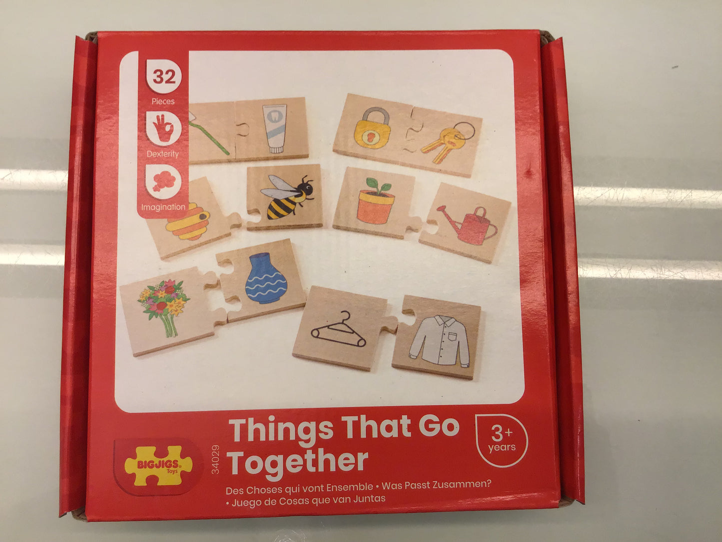 puzzle en bois qu'est-ce qui va ensemble ? - des choses qui vont ensemble