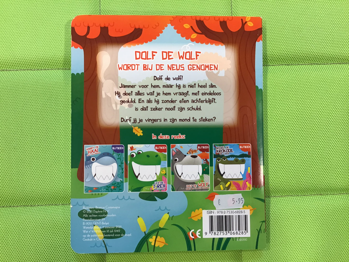 bijtboek dolf de wolf wordt bij de neus genomen NED