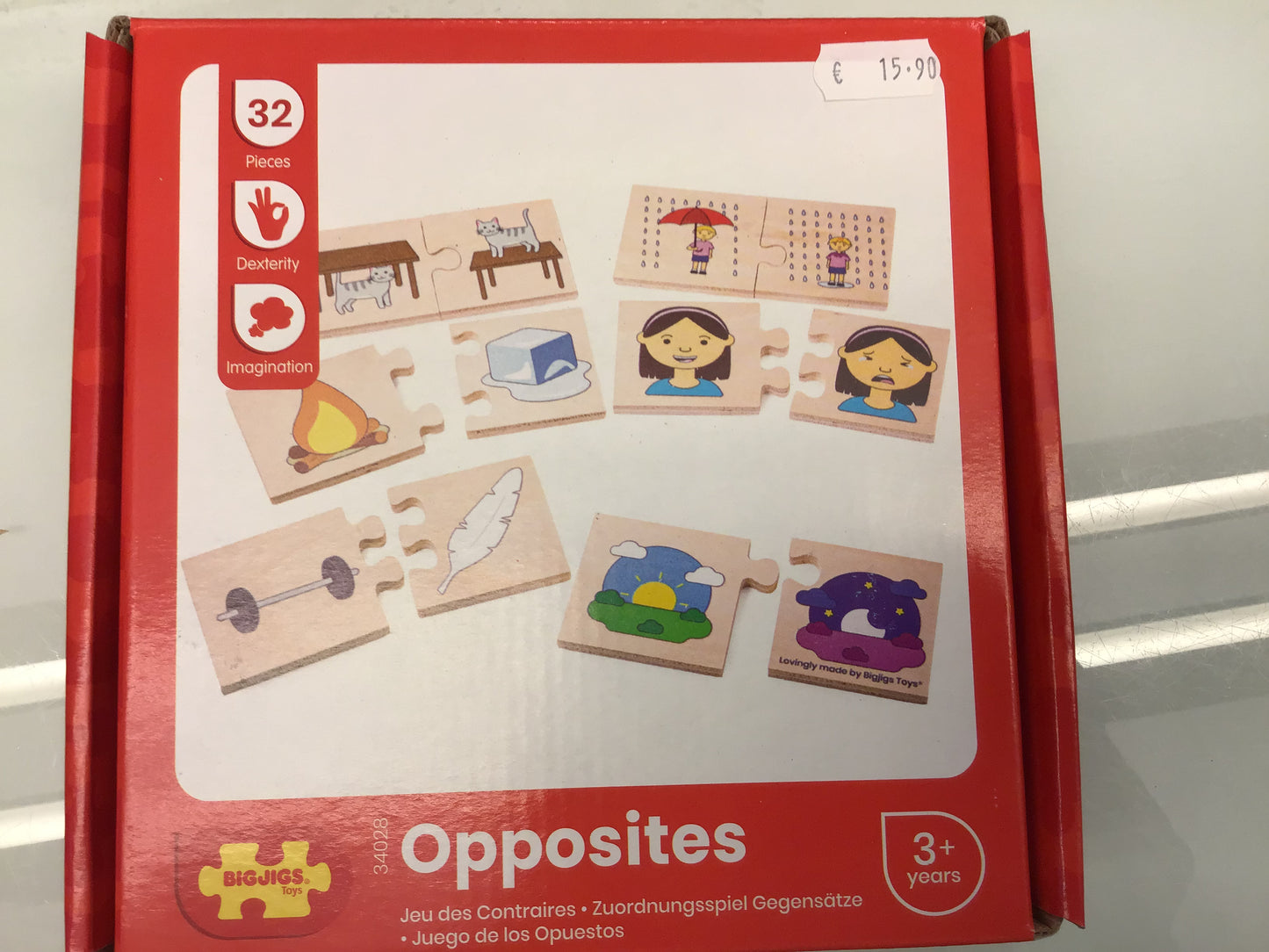 De tegenovergestelden - les contraires