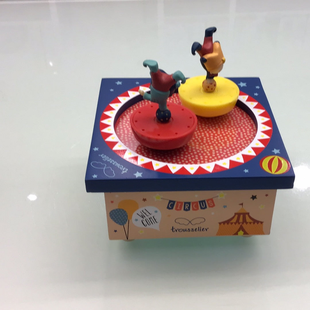 muziekdoos dansende acrobaatjes - boîte à musique acrobates dansants