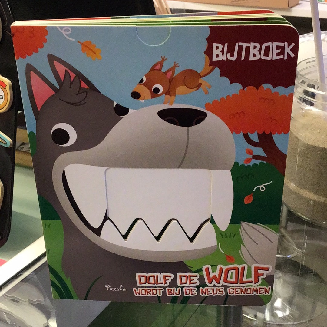 bijtboek dolf de wolf wordt bij de neus genomen NED