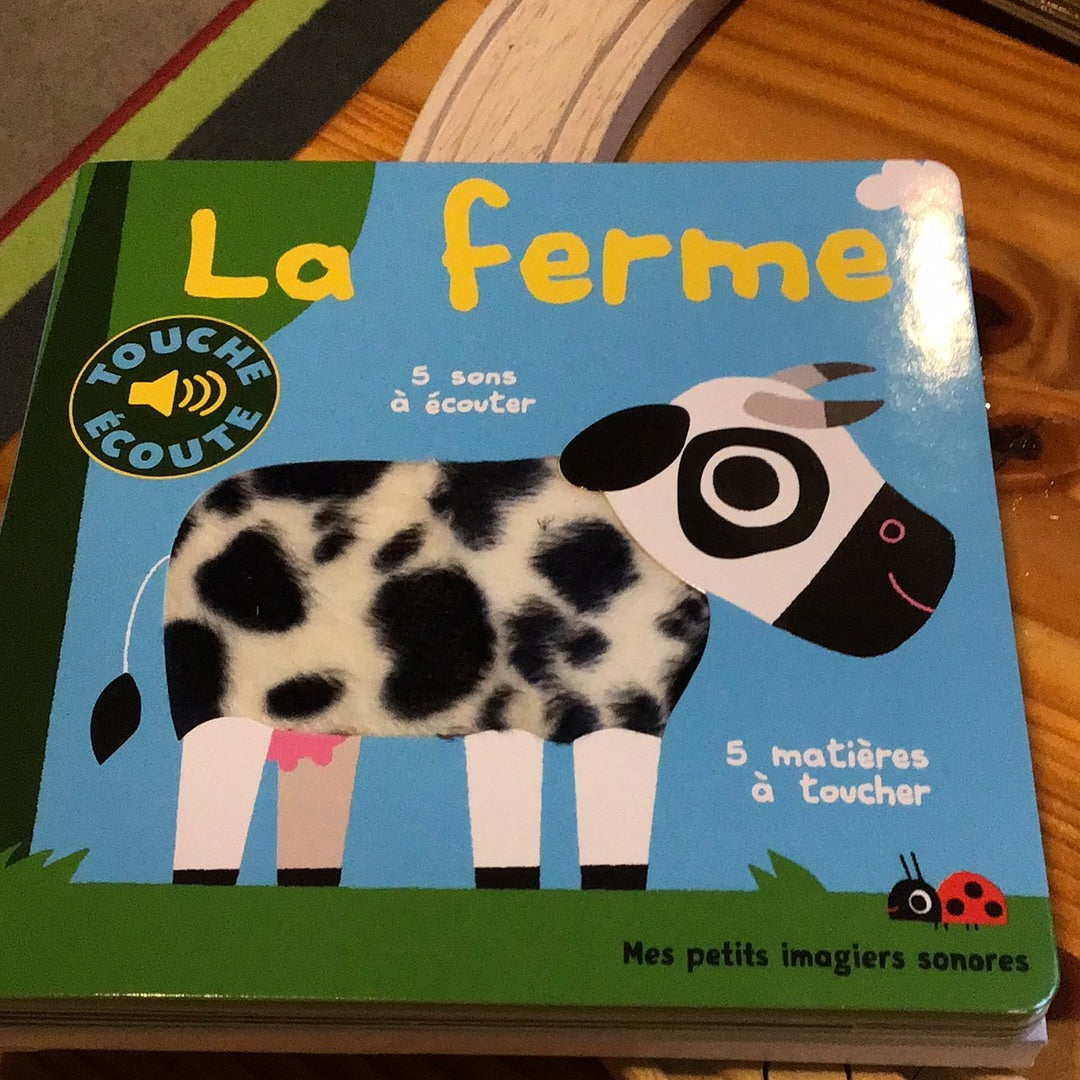 livre sonore la ferme FRA