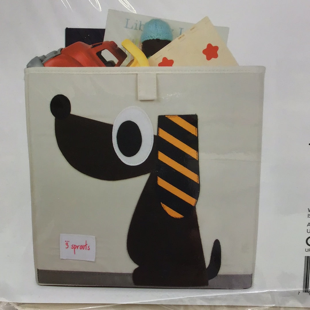 speelgoedbox hond- boîte à jouets chien