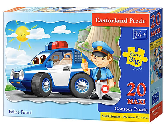 puzzle Patrouille de police MAXI 20pc