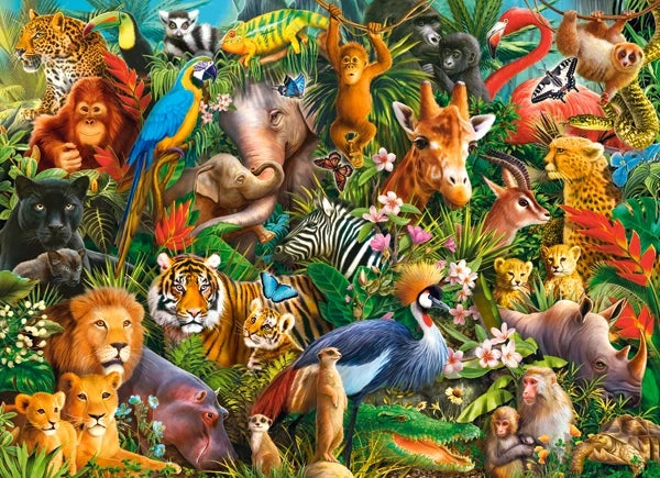 Puzzel amazing animals 300pc