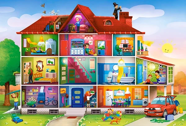 puzzel house life MAXI 40pc