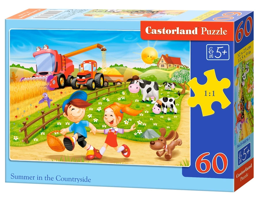 puzzel summer in the countryside 60pc